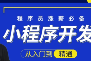 小码哥小程序开发从入门到精通-大神精选